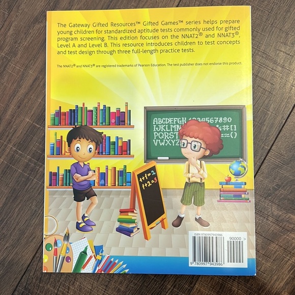 Gifted Talented NNAT Test Prep workbook: NNAT2&3 Level A&B - For Kindergarten - Picture 10 of 10